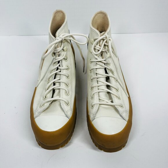 Converse Chuck Taylor All Star Lugged winter 2.0 High top Sneaker Boot in Egret main image 6